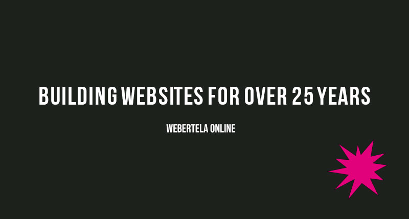 Building-Websites-For-Over-25-Years